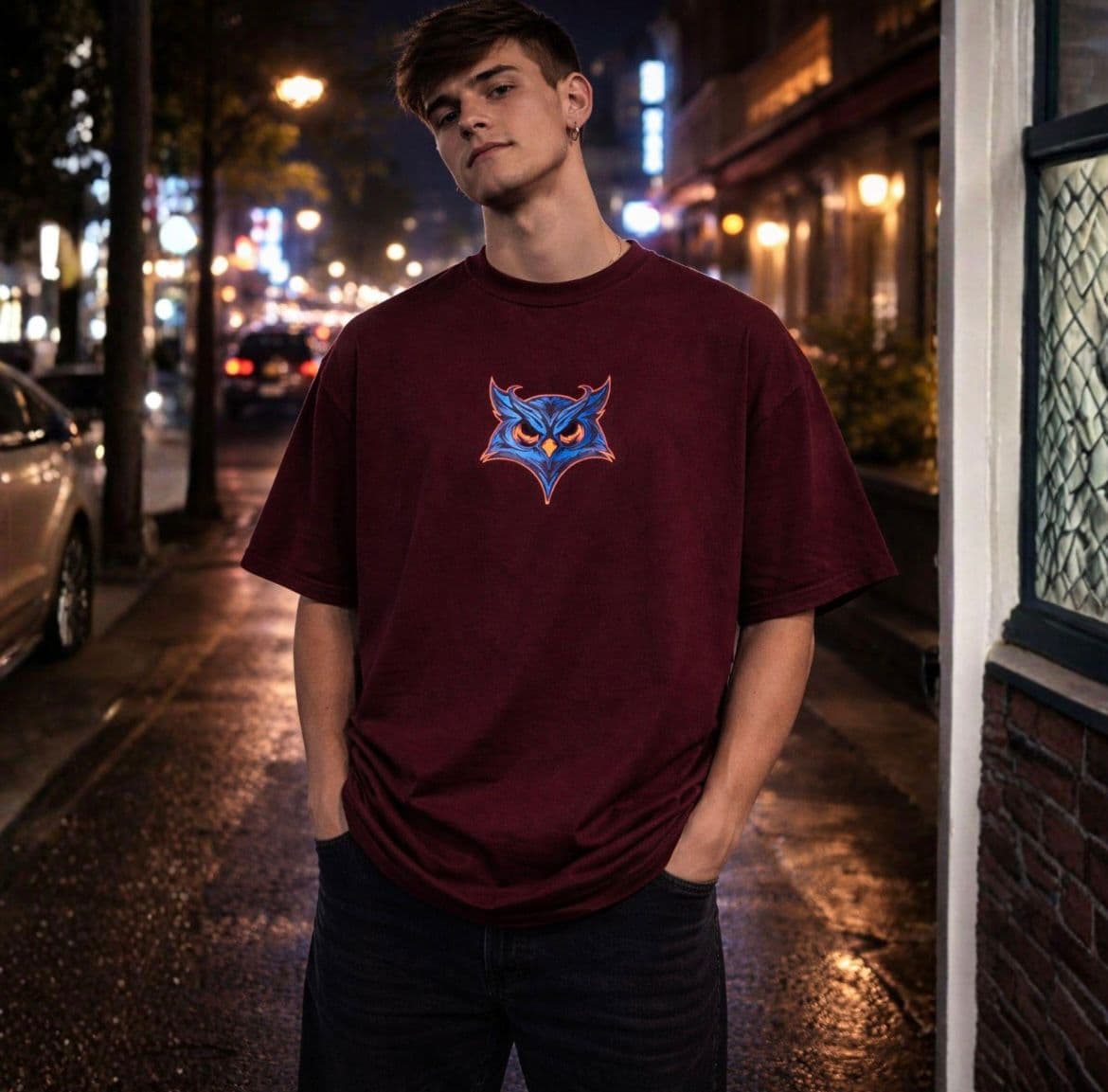 nighit glowing radium t shirt